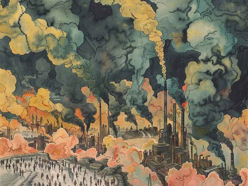 沙尘暴的绘本故事、沙尘暴的绘本故事图片