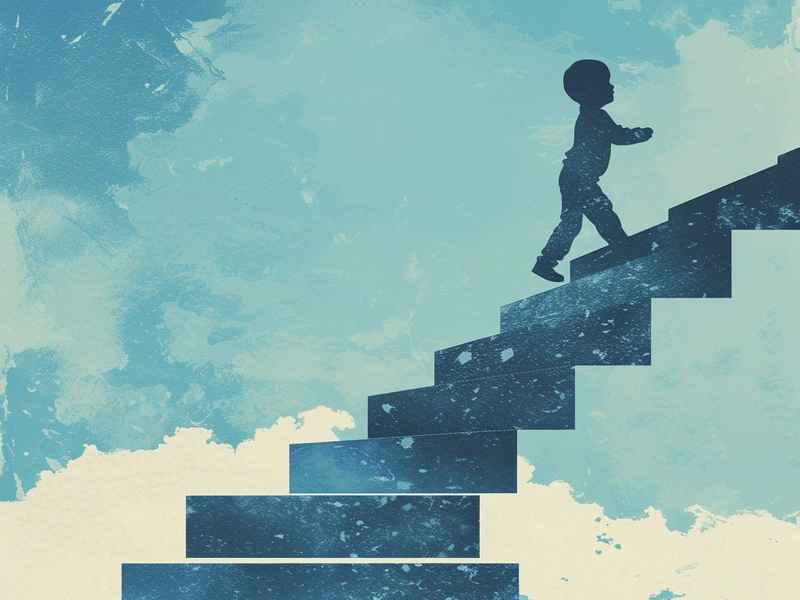 爬楼梯绘本故事（爬楼梯绘本故事图片）