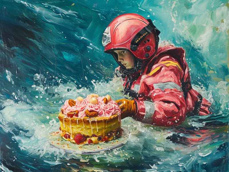 抗洪绘本故事 抗洪绘本故事图片