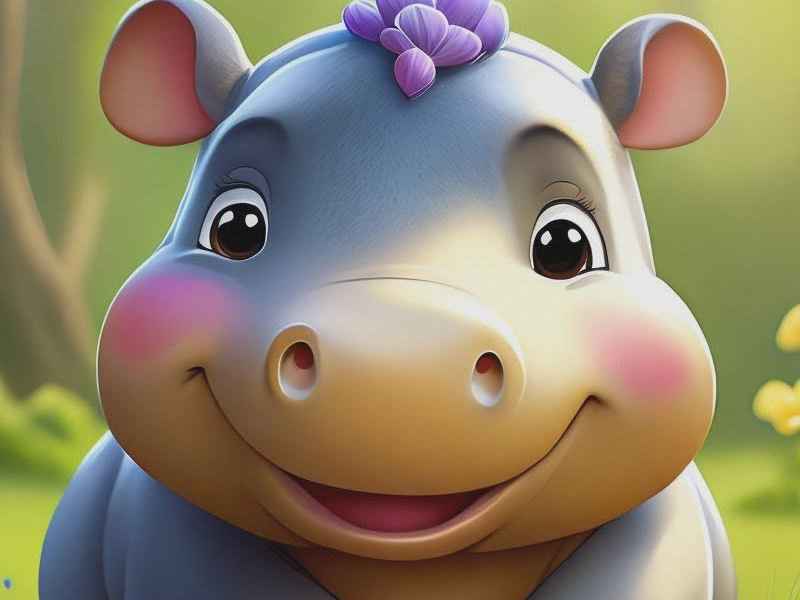 河马儿童故事；河马故事幼儿