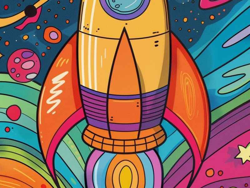 关于太空的儿童画,关于太空的美术画儿童 关于太空的儿童画,关于太空的美术画儿童