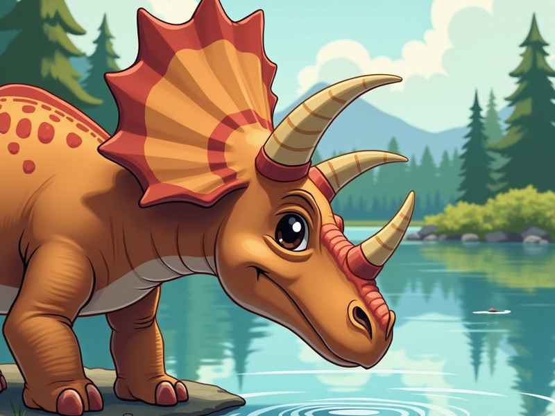 三角龙的故事文字版 三角龙的故事幼儿故事文字版