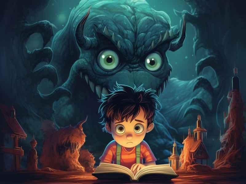 怪兽故事儿童睡前故事、宝宝睡前故事怪兽的故事