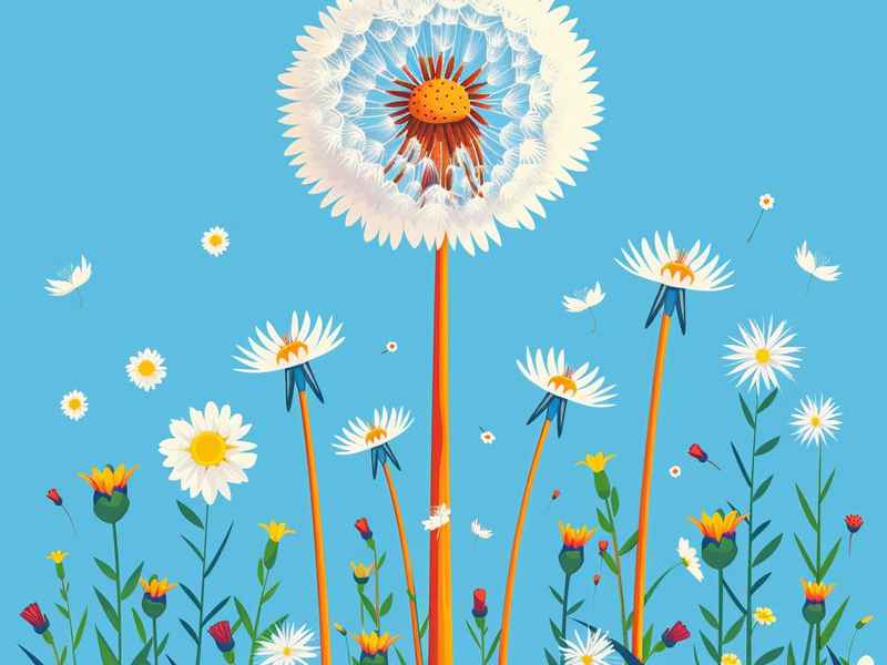 故事蒲公英妈妈和小蚂蚁（故事蒲公英妈妈和小蚂蚁图片）