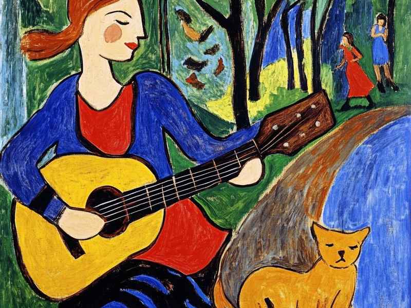 描述故事的场景儿童画，描述故事的场景范文