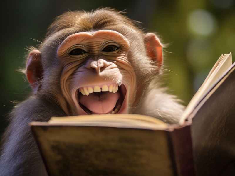 猴子学样讲故事（猴子学样讲故事的成语）