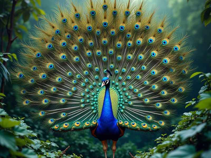 孔雀开屏儿童故事、孔雀开屏的幼儿故事