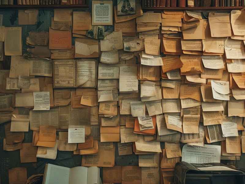 故事卡片墙，讲故事卡片