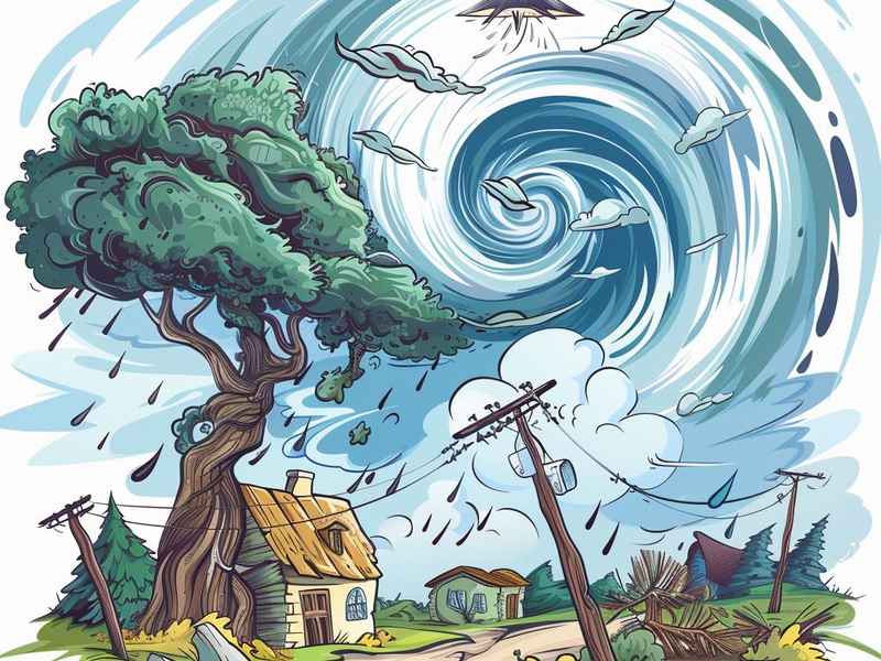 关于龙卷风的睡前故事；关于龙卷风的睡前故事大全