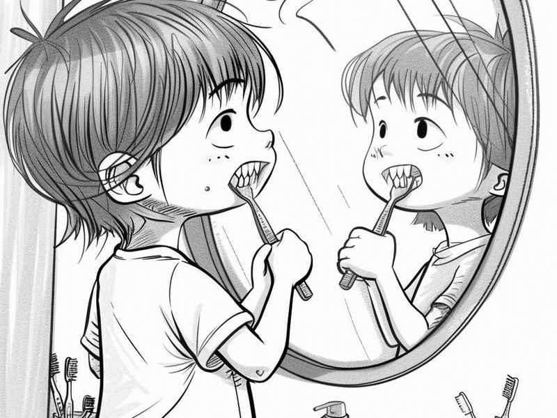 关于孩子刷牙的故事简短（关于孩子刷牙的故事简短版）