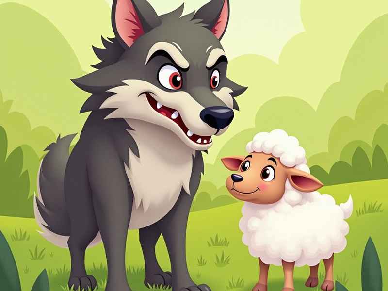 狼和小羊儿童经典故事推荐（少儿故事狼和小羊）