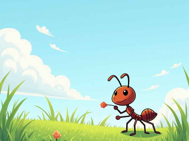 口渴的小蚂蚁儿童故事、口渴的小蚂蚁视频故事