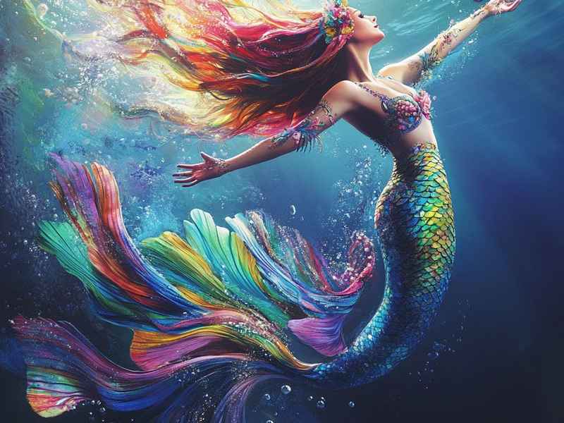 公主美人鱼故事大全；公主美人鱼故事大全图片