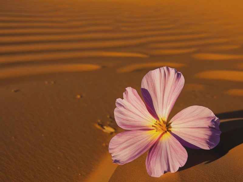 沙漠中的花（沙漠中的花意味着什么）