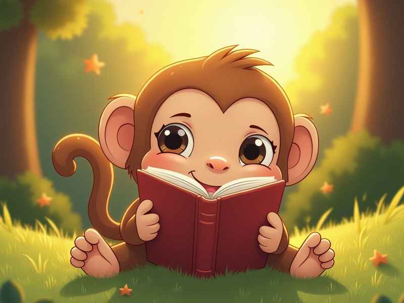 猴子讲故事、小猴子讲故事