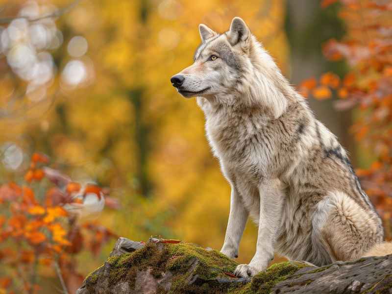 灰狼拍照 灰狼拍照的故事