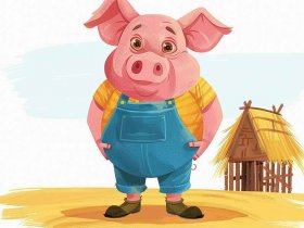 三只小猪儿童英语故事，三只小猪幼儿英语故事