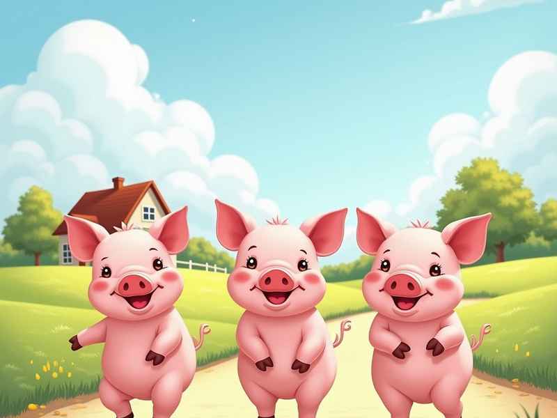 三只小猪童话故事绘本幼儿、《三只小猪》的绘本 故事 三只小猪童话故事绘本幼儿、《三只小猪》的绘本 故事