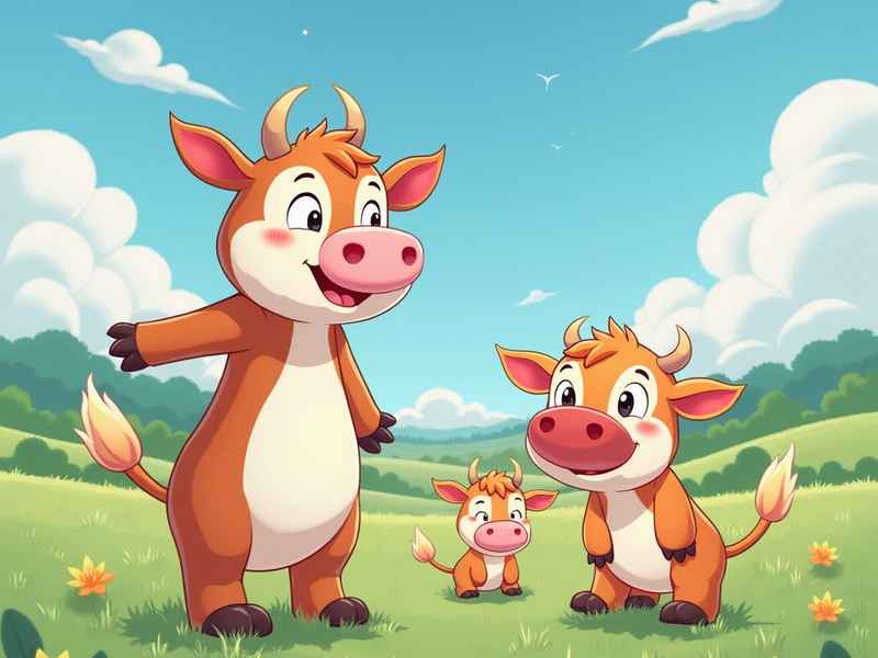 关于赞美牛的儿童故事、写一写关于赞美牛的小故事