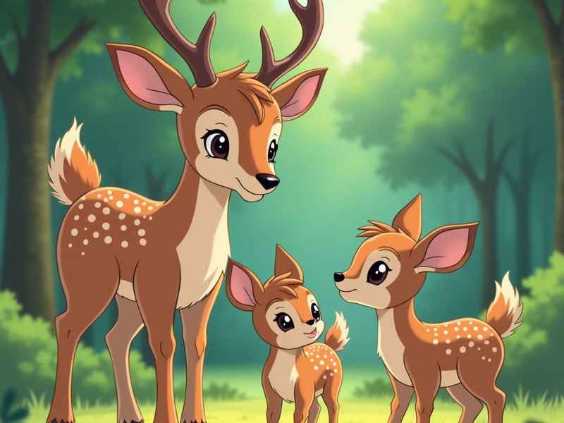 关于小鹿的童话（关于小鹿的童话作文）