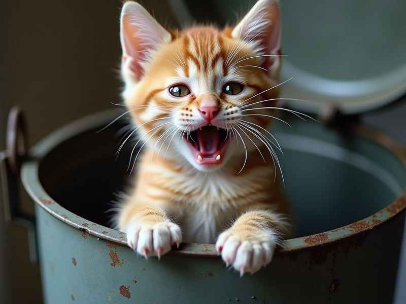 乱扔垃圾的小猫故事；乱扔垃圾的小猫故事幼儿故事