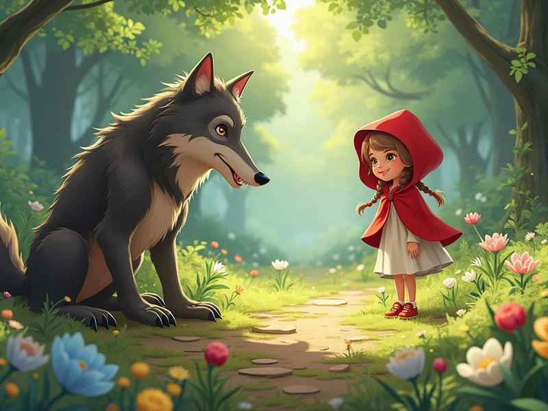 少儿故事大灰狼与小红帽 少儿故事大灰狼与小红帽主要内容