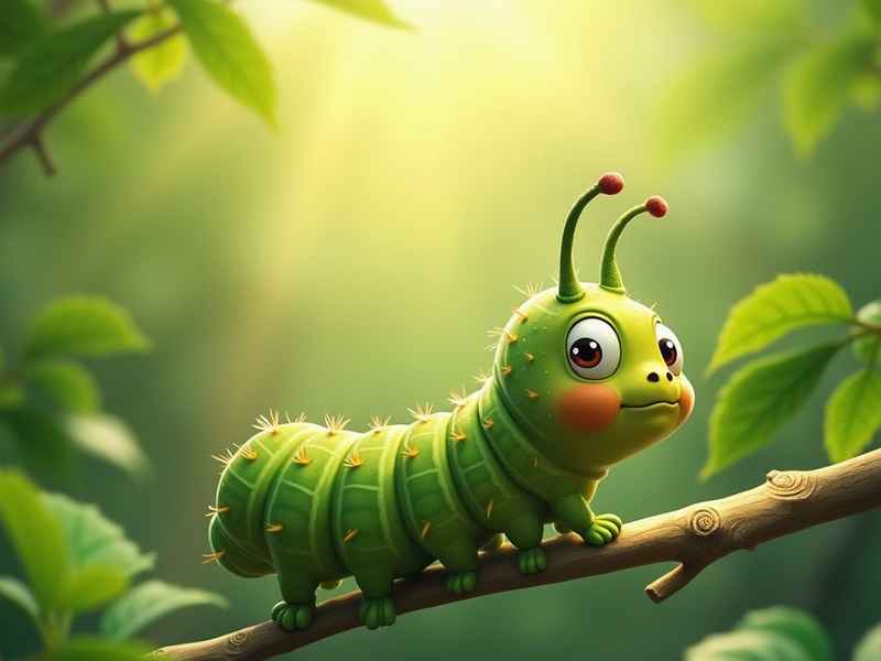 毛毛虫的故事 - 毛毛虫的故事续写
