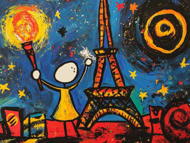 三年级儿童画 - 三年级儿童画元旦节的