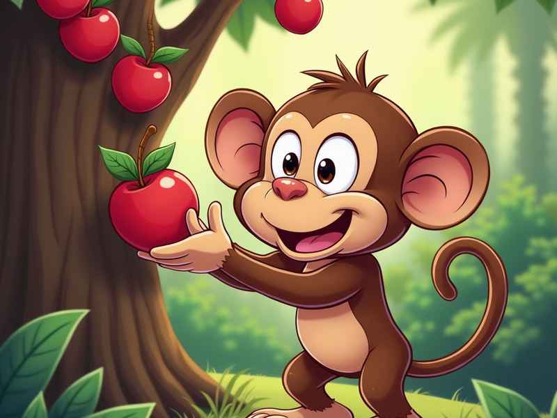 猴子捞月幼儿故事（幼儿故事猴子捞月精简版）