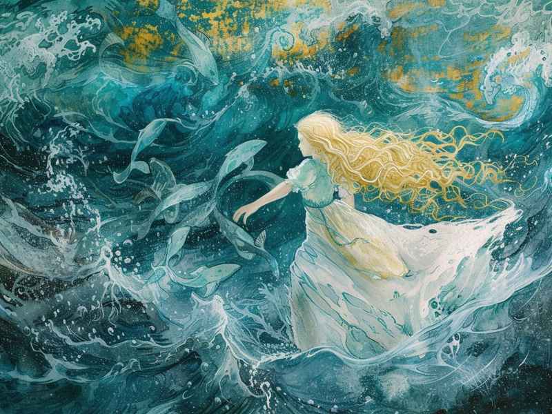 海的女儿童话简介，海的女儿童话简写