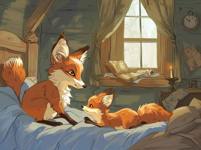 列那狐的故事好词好句（列那狐的故事好词好句100个）