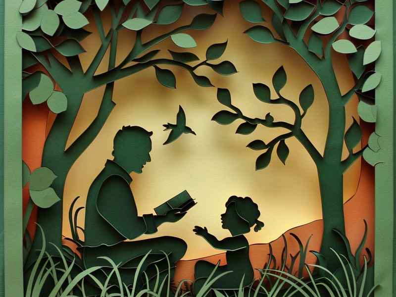 剪纸故事儿童剪纸，剪纸故事作品