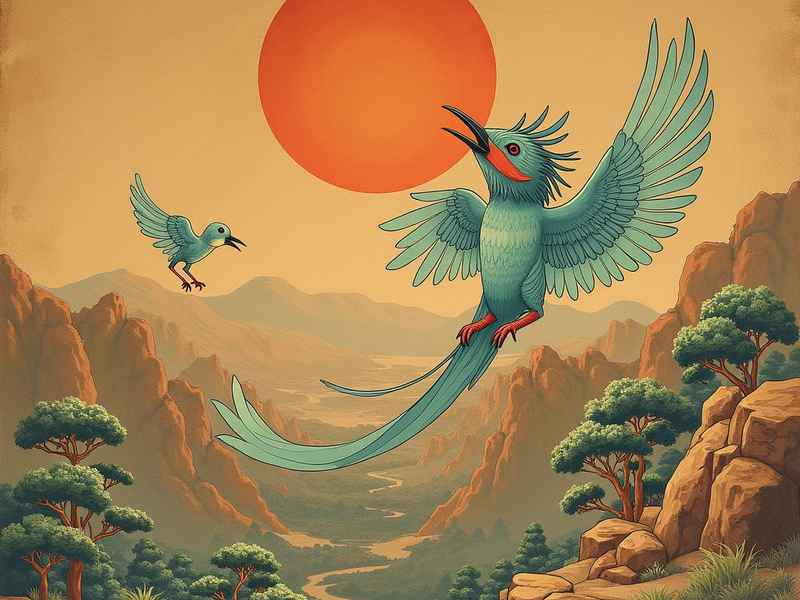 夸父追日故事儿童版，夸父追日故事精简版