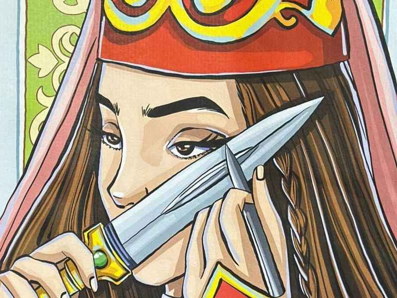 历史故事画学生画（历史故事画学生画图片）