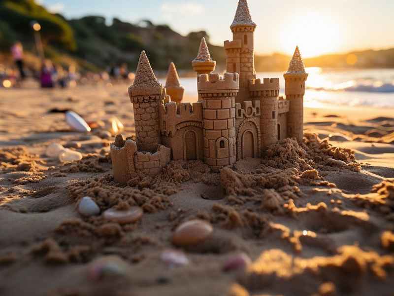 沙滩上的故事1 沙滩上的故事100字