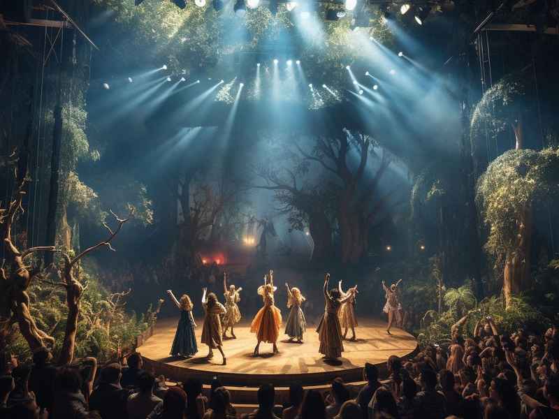 森林舞会故事表演、森林舞会故事表演视频