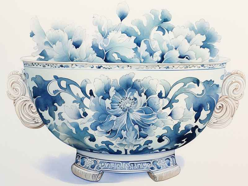 青花瓷儿童绘本，青花瓷儿童绘本图片