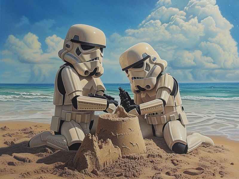 沙滩上的故事 沙滩上的故事表现了什么