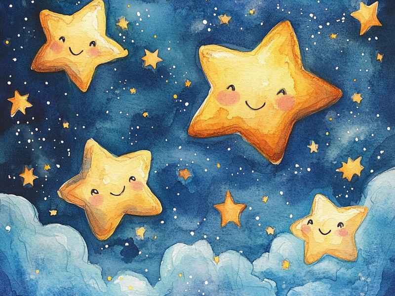 三颗星星绘本 三颗星星绘本故事图片