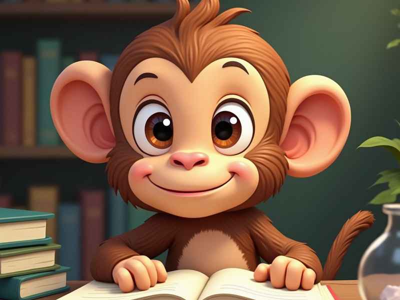 猴子学艺故事，猴子学艺的故事