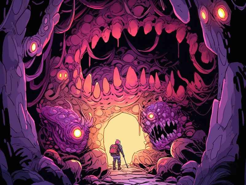 山洞怪物传说故事（山洞怪物传说故事在线听）