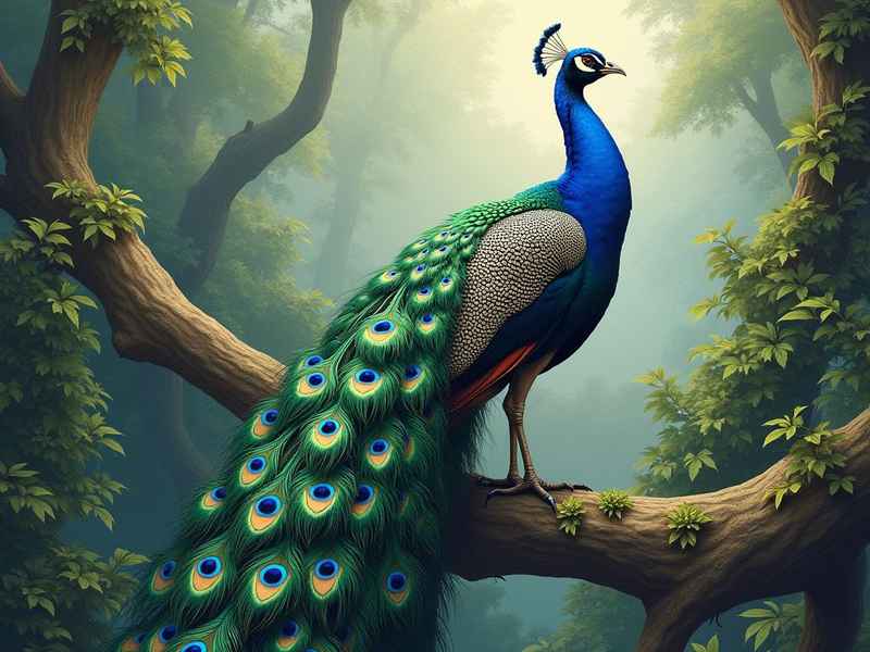 孔雀儿童故事文字版（孔雀的小故事50字）