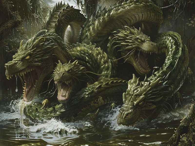 九头巨蛇的故事，九头巨蛇的故事简介