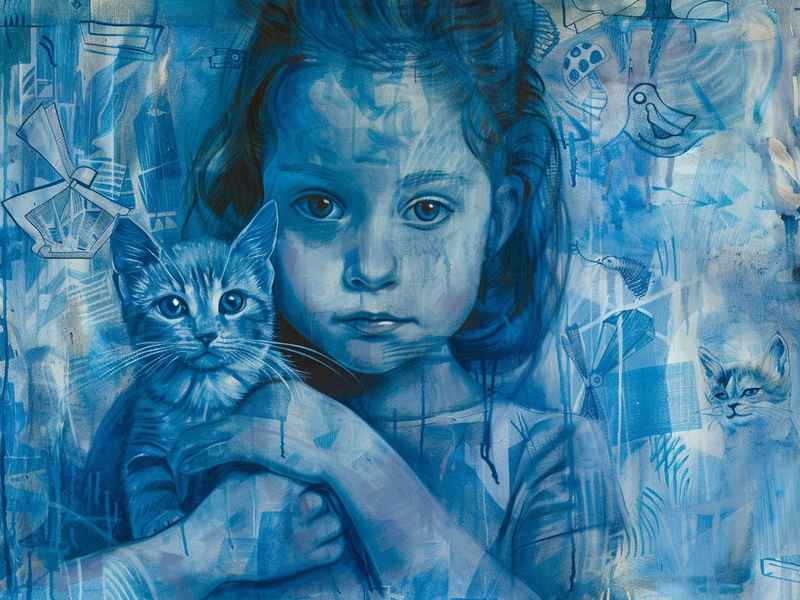 流浪猫的故事小女孩、流浪猫的故事小女孩的结局