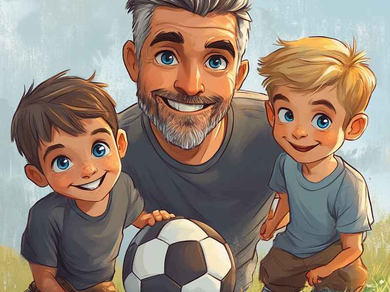 儿童足球故事绘画作品（儿童足球绘画大全）