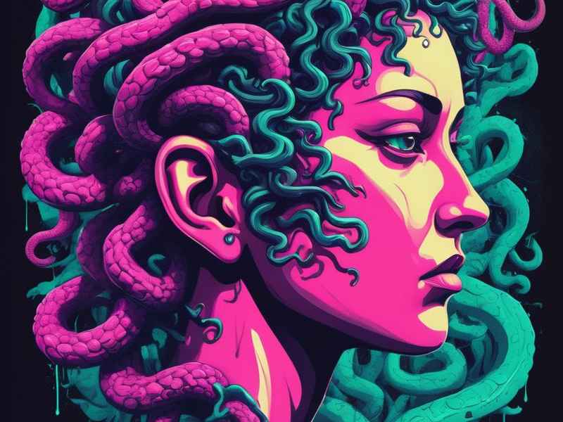 古希腊神话故事美杜莎的故事（古希腊神话故事美杜莎的故事内容）