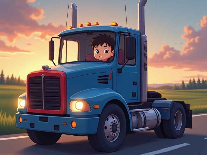 关于大卡车的儿童小故事,关于卡车的幼儿故事 关于大卡车的儿童小故事,关于卡车的幼儿故事