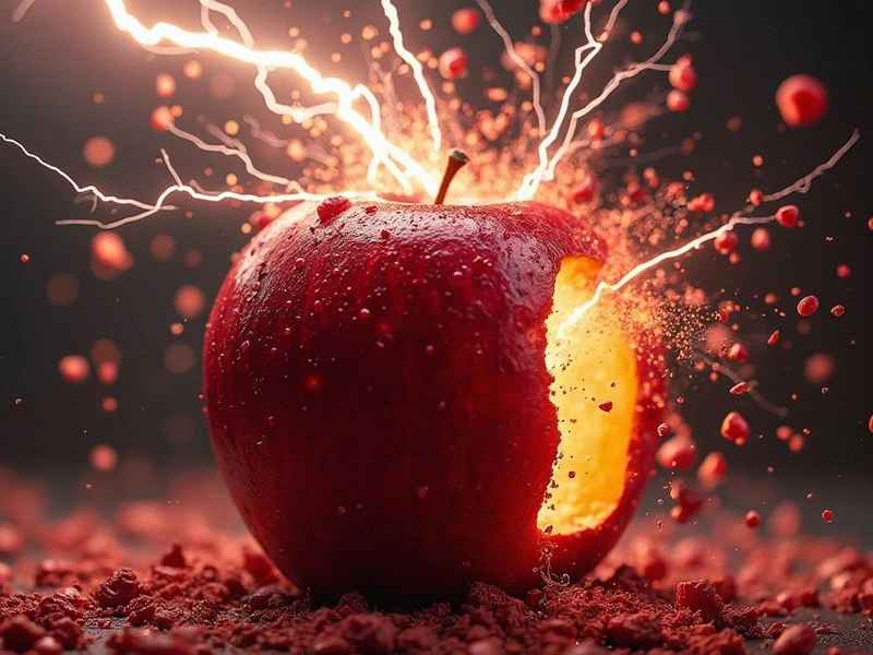 会爆炸的苹果视频（会爆炸的苹果视频下载）