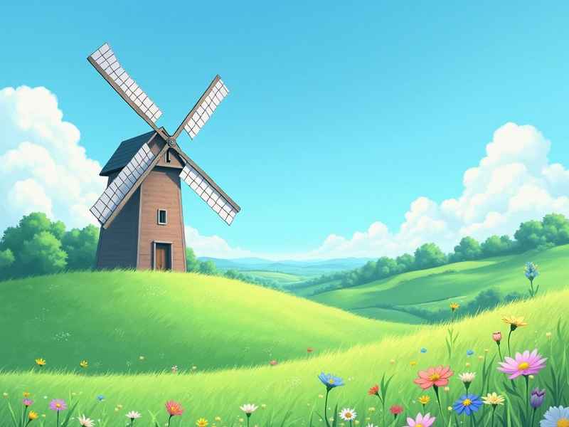 关于风车的宝宝绘本故事，关于风车的宝宝绘本故事内容