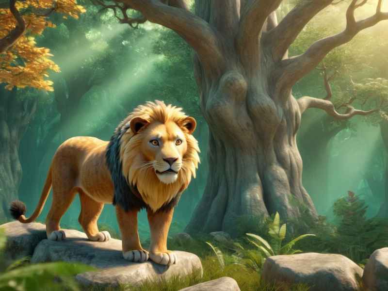 森林之王绘本故事 森林之王绘本故事图片
